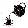 New Wall Clock Coffee Cup