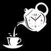 New Wall Clock Coffee Cup