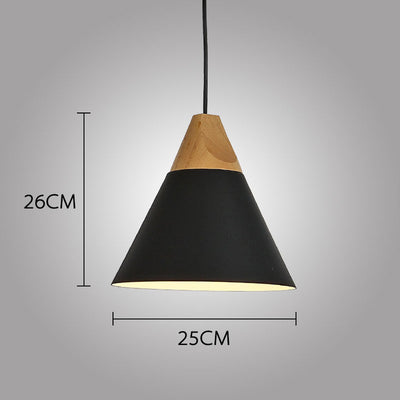 Modern Wood Pendant Lights